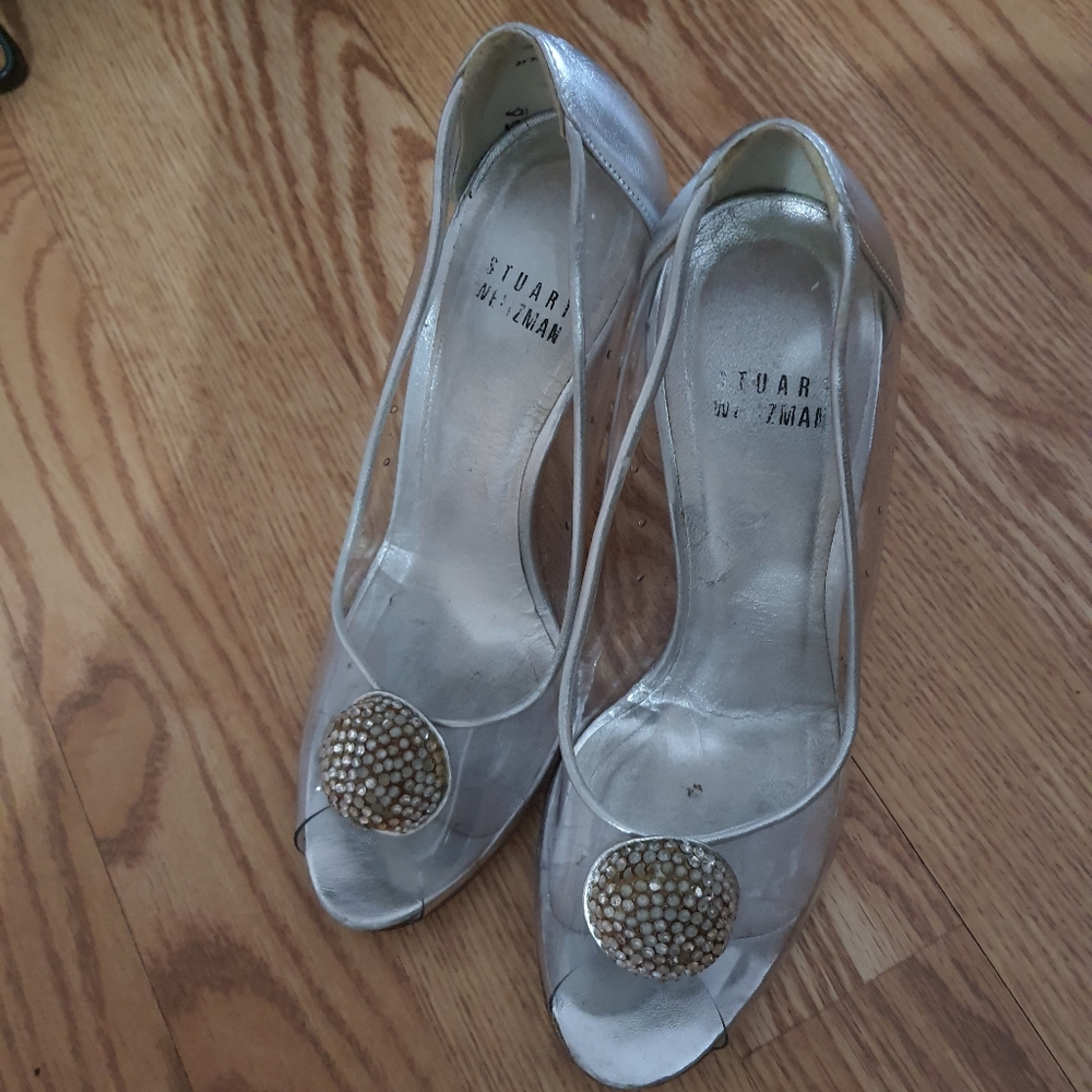 Stuart Weitzman Peeptoe Shoes